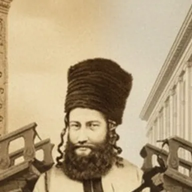 תמונה: הרב צבי הירש חיות (מהר"ץ חיות)