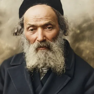 תמונה: החפץ חיים (רבי ישראל מאיר הכהן)