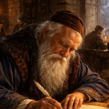 איור: רבי יהודה בן נתן (הריב״ן)