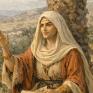 איור: דבורה הנביאה