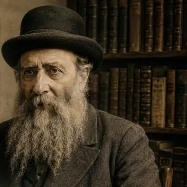 איור: הרב יהודה ליב דון יחיא
