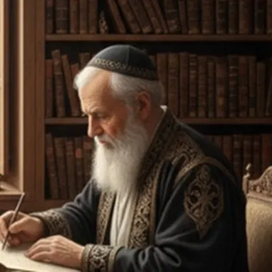 איור: רבי יעקב אבן חביב (עין יעקב)