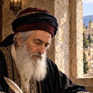 איור: רבי משה מטראני (המבי״ט)